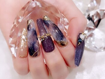 ネイルブラックシー デコ電ショップ クリスタルシー(BLACK SEA Shop Crystal Sea)/ニュアンス