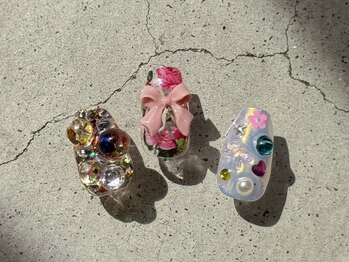 chispita nailの写真/《初回オフ込¥6800~》好きなデザインを形に☆駅近5分で通いやすく、丁寧なカウンセリングが自慢◎