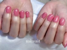 ミニュイ(minuit)/美爪うるツヤワンカラー　7700円