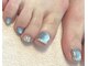 リブネイル(LiB nail)の写真/肌ばえが叶う♪大人の足元を綺麗に彩るフットネイル。