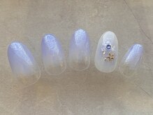 シエルネイルスタジオ 新宮店(Ciel nail studio)/【定額★上品シンプル】No.1
