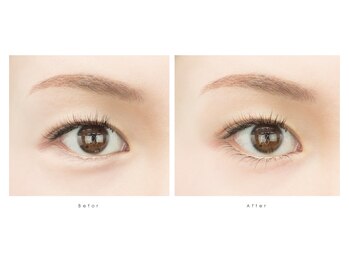 アイラッシュサロン ブラン さんすて倉敷店(Eyelash Salon Blanc)/【下まつげ】Before / After