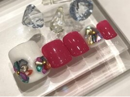 フット立体マルチシェルストーン