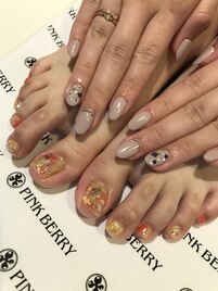 ～押し花ネイル～