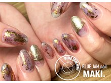 ブルージャムネイル(BLUE.JAM.nail)/キャンペーンデザイン　MAKI