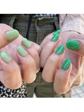 ハラジュクネイルズ(harajukunails)/アシメワンカラーコース