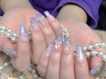 モアネイル 新宿/チップスカルプ/持ち込み/新宿