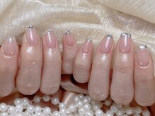 クイーンズネイルサロン(Queen's nail salon)/ガラスフレンチ