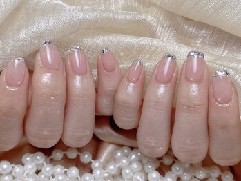 クイーンズネイルサロン(Queen's nail salon)/ガラスフレンチ