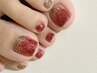 【FOOT】◆初回オフ無料◆親指2本アート　¥7,150