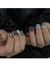 卒業式nail by MAI