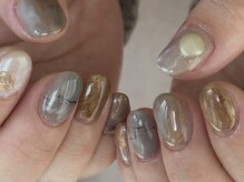 リノ 大阪本町店(lino)/ニュアンスネイル