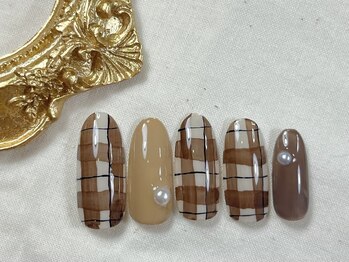 プロモート 岡山城下店(Promote)/チェックネイル