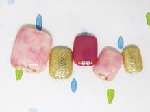 ルクシア(LUXCIA)/マーブル×ラメ