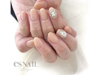 エスネイル 新宿西口店(es NAIL)/one point bijou
