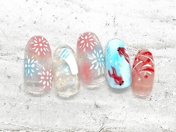 スーン(S∞N)/選べるデザイン定額ネイル￥7980