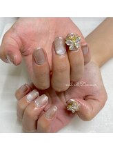 ネイルアート ジマー/蝶々マグネットコース¥8880