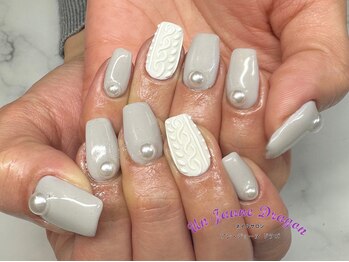 アン ジョーヌドラゴ/【自爪ネイル】冬カラー