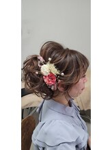 アンディ(Andy)/ヘアーセット・アップスタイル