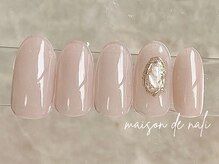 メゾン ド ナリ(maison de NALI)/シンプルアート6500円☆色変えOK