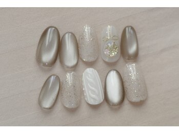 クリスマスネイル×オーナメント