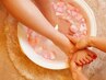 【イチ押し】漢方足裏+ふくらはぎ+膝(足湯付)60分+10分サービス