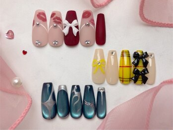 リッシュ ドゥ(RICHE deux)の写真/イベントに必須☆推しネイル/平成Y2Kネイル/埋めつくし/レオパードネイル/フラッシュネイルまで対応OK♪