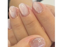 メラネイル(me la nail)の雰囲気（繊細で再現性の高いフラワーアートが人気。40代以上の方に◎）