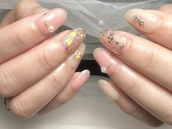 ルミエールサント(lumiere sainte)/大人可愛い自分だけの上品ネイル