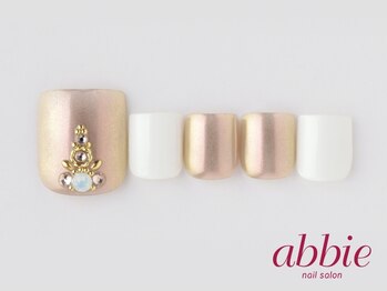 ネイルサロンアビー 北千住店(abbie)/フットレトロピンク ¥13343