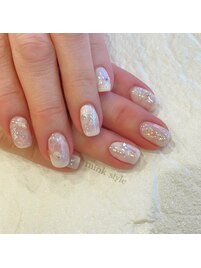 ホワイト×きらきら