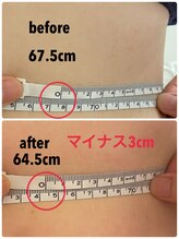 シャインクラフト/ウエストマイナス3cm