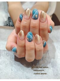 ミラーグラデーション