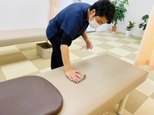 ごうのめ整体院/ウイルス対策も徹底