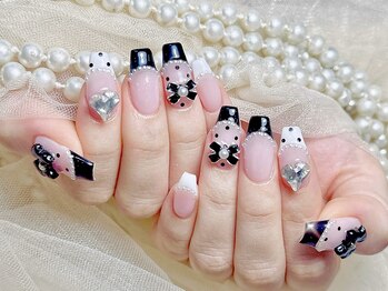 ナユキネイル 渋谷店(NA.YUKI NAIL)/長さだし持ち込みデザイン