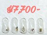 【初回他店ジェルオフ無料】ワンカラーアート ¥7,700-