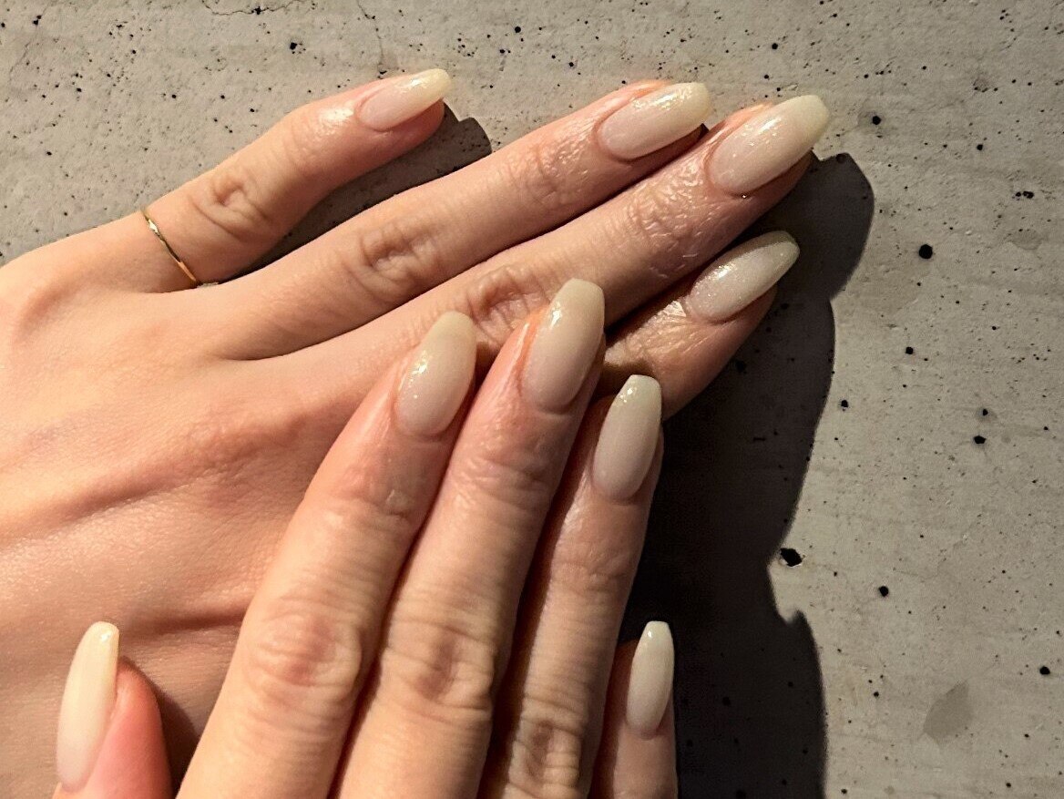 2番人気！《オフ込み》当店大人気★◎うる艶ワンカラーorラメグラ￥4000