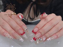 ウメネイルスタジオ(UME NAIL STUDIO)/長さだしやり放題×つけ放題