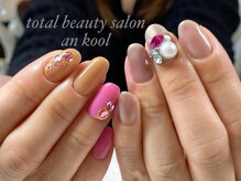 アンクール(an kool)/アシンメトリーネイル