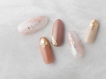 サンミーゴネイル 神戸店(Sunmego Nail)/トレンド☆テラコッタネイル