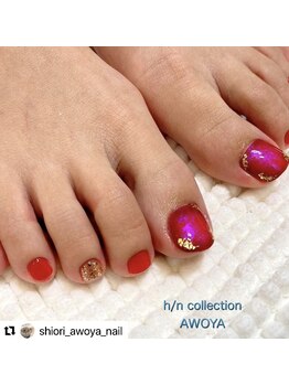 アオヤ(h/n collection AWOYA)/オーロラ×レッド