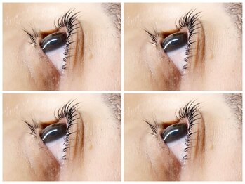 キャリコ(calico)/Cカール上下エクステ【横から】