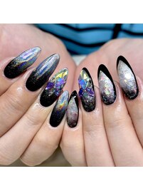 モード系ネイル☆