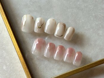 アメリアンドカシェット(Amelie&Cachette)/ニュアンスネイル