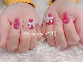 お客様もちこみネイル♪