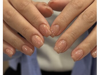 ロミー(Rommy)/aurora×flash nail
