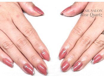 ローズクォーツ(Rose Quartz)/シンプルコース ¥6,500