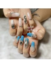 トータルビューティーローズ(Rose)/アシンメトリーグラデーション