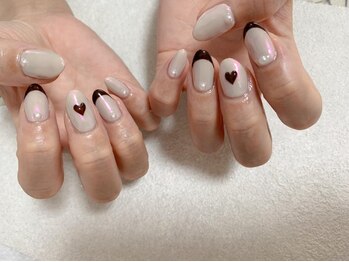 キキネイル 溝の口(kikinail)/バレンタインネイル