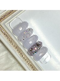 渋谷定額ビジューネイル